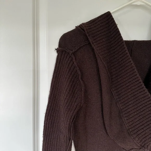 Vintage 2010’s Gap Factory Hooded V Neck Sweater - Picture 9 of 14